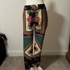 Printed pants